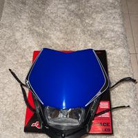 Faro V-face led blu moto