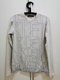 Maglia Calvin Klein Jeans bianca Tg. L come nuova
