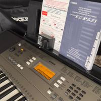 Yamaha PSR-E353 kit completo + borsa + cuffie