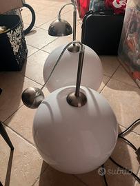 Coppia lampadari a palla