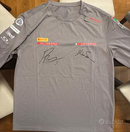 T-shirt Prada - Luna Rossa autografata.
