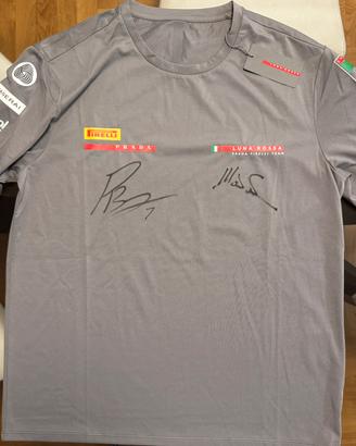 T-shirt Prada - Luna Rossa autografata.