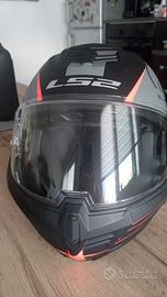 CASCO LS2 ADVANT NERO-GRIGIO TAGLIA S