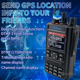 Ricetrasmettitore Radtel RT-490  modificato