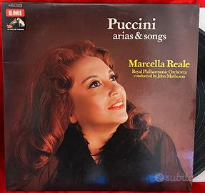 Vinile Puccini arias & song con Marcella Reale