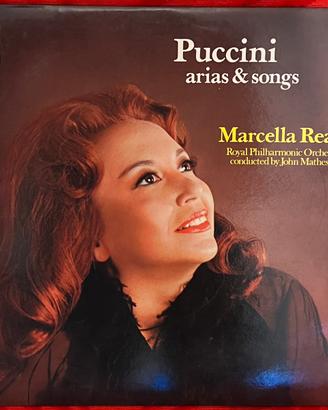 Vinile Puccini arias & song con Marcella Reale