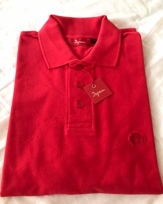 Maglia polo uomo ingram rosso cotone taglia s
