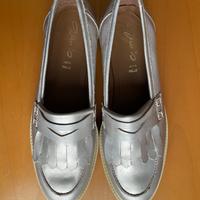 Scarpe color champagne metallizzato, 41 - NUOVE -