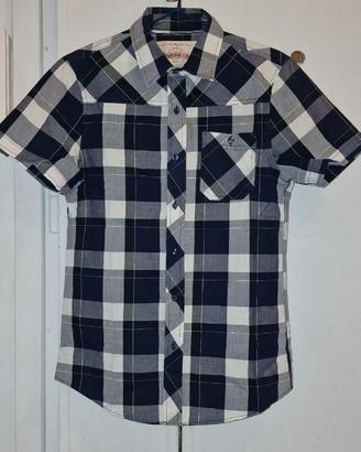 Camicia Bershka unisex mezze maniche, taglia M