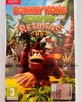 Donkey Kong Country Returns HD - NUOVO SIGILLATO
