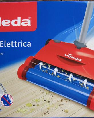 Scopa elettrica wireless Vileda