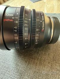 7 artisan 50mm t 2.0 Spectrum