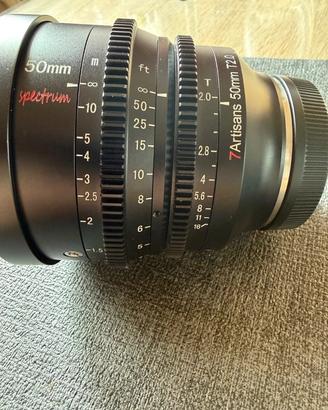 7 artisan 50mm t 2.0 Spectrum