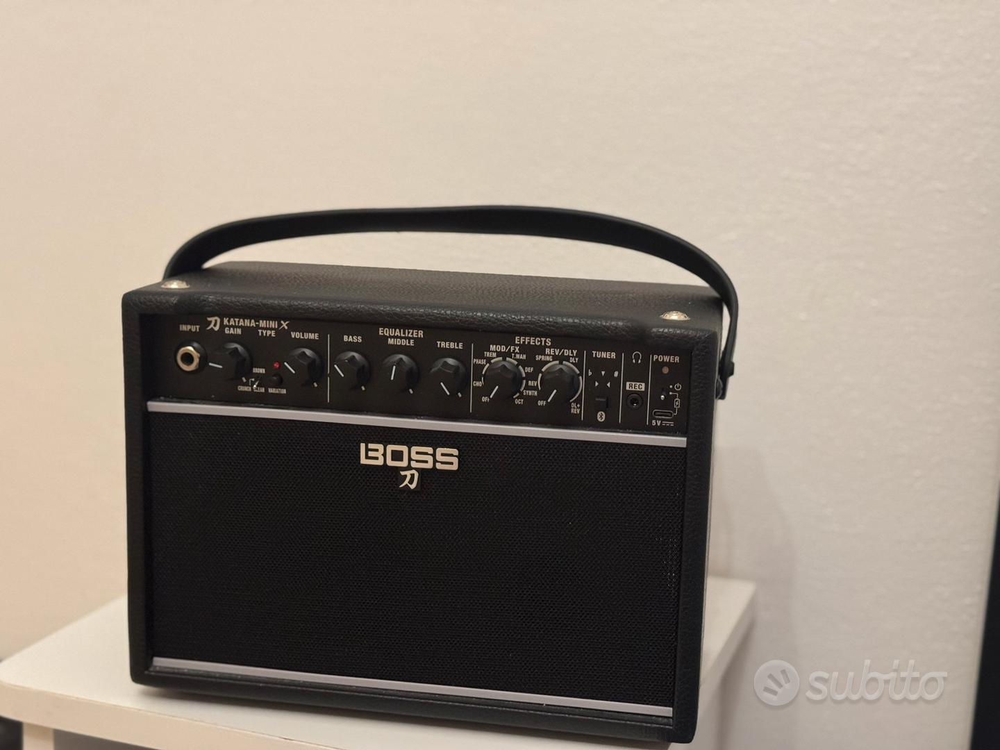 Boss Katana mini X - amplificatore portatile - Strumenti Musicali In ...