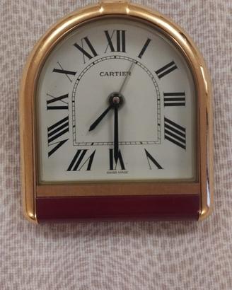 Orologio sveglia da tavolo cartier originale