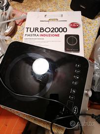 piastra a induzione con adattatore