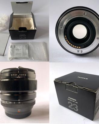 FijiFilm Fujinon XF 23mm f/1.4 R / Pari al nuovo
