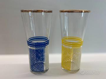 2 bicchieri da cocktail vintage