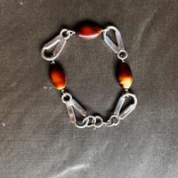 Bracciale argento  modernista vintage anni 70