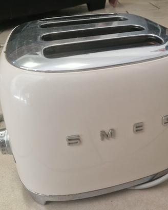 tostapane smeg in design 4 fette color panna