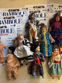 Bambole da collezione in porcellana di Fabbri Ed.