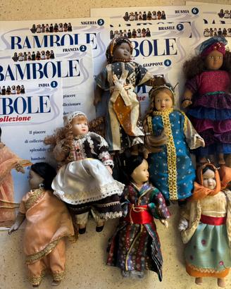 Bambole da collezione in porcellana di Fabbri Ed.
