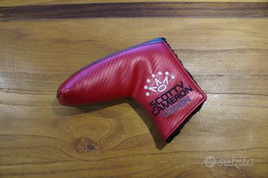 Copriputter Scotty Cameron Design rosso per putter