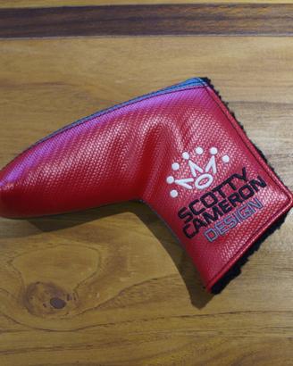 Copriputter Scotty Cameron Design rosso per putter