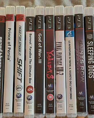 lotto 14 giochi Sony Ps3