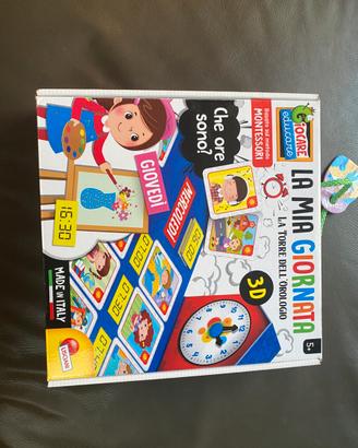 Gioco in scatola metodo Montessori
