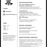 Operaio r/ receptionist /