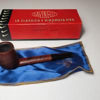 Pipa Savinelli - modello 8002, canna ovale, radica