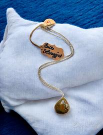 Collana con Pietra Naturale “Luce Selvaggia”