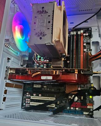 Blocco 775 Asus P5Q3 intel Q9505 6GB ram X1950XTX