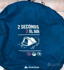 tenda decathlon tre posti 2 second