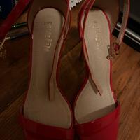 Scarpe con tacco rosse