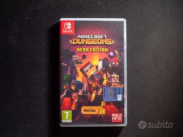 Minecraft doungeons hero edition per nintendo Swit