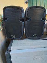 Casse attive 8" con media player, bluetooth, 240 W