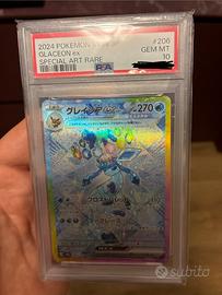 Carta pokemon glaceon ex Psa10
