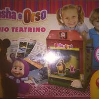 Masha e orso il mio teatrino imballato