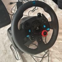 Logitech volante con pedaliera 