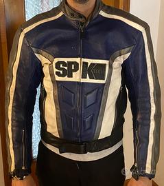 Giacca in pelle per moto