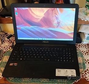 Notebook Asus 15,6" AMD A9 1TB Hdd 8GB Ram Win 10