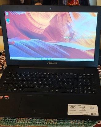 Notebook Asus 15,6" AMD A9 1TB Hdd 8GB Ram Win 10