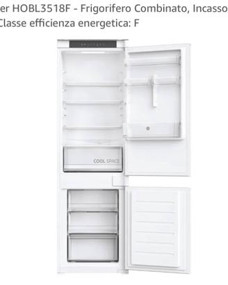 Frigorifero Hoover da incasso come nuovo