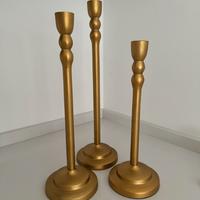 Candelabro dorato