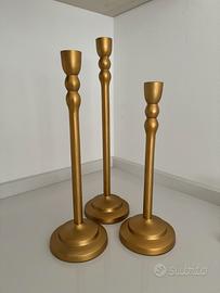 Candelabro dorato