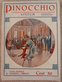 Libro Antico Pinocchio Viveur