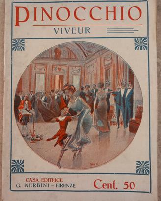 Libro Antico Pinocchio Viveur