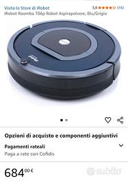 ¡Robot Roomba 786p Aspirapolvere Blu/Grigio